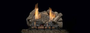 Monessen: 30" Highland Oak Refractory (Vent-Free) Log Set (needs burner to complete)